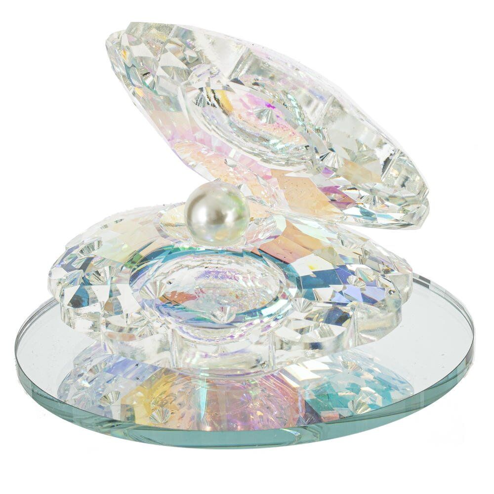 GAEM Фигурка декоративная "Жемчужина в раковине", L9,5 W9,5 H7,5 см