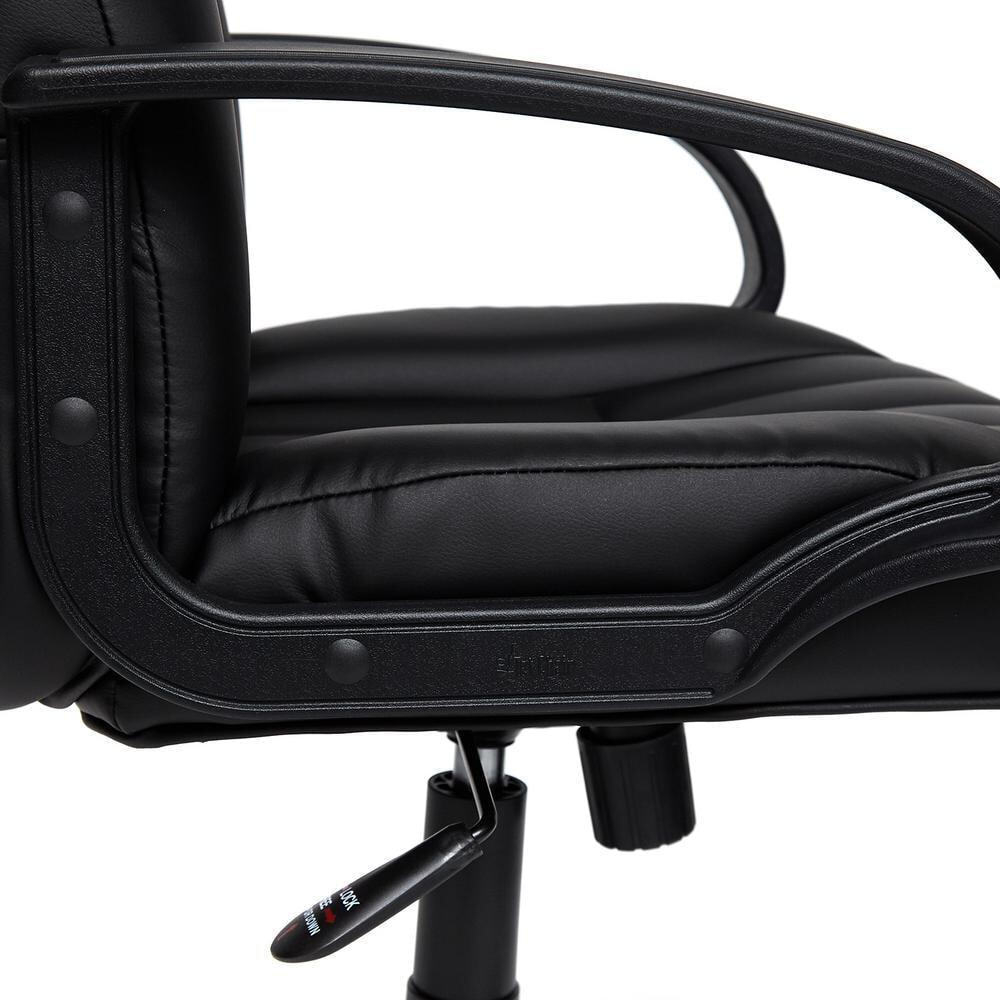 Кресло СН833 кож/зам, черный, 36-6