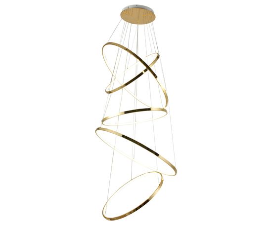 09475-5A,33 Люстра димм.Амия золото Led 150W