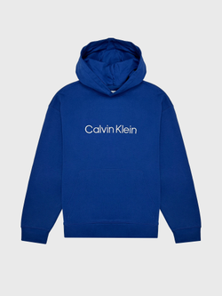 Худи Calvin Klein Relaxed Fit Standard Logo Blue Herald