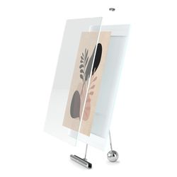 Фоторамка Flute, 26х30 см, хром