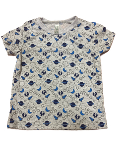 Футболка на мальчика из кулирки (100% хлопок) на рост 116 см