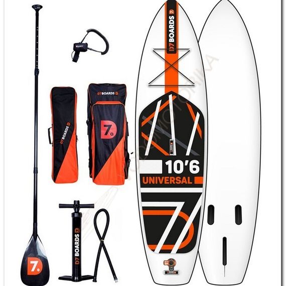 Надувная доска для SUP серфинга D7 Boards Universal 10.6