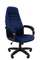 Кресло Chairman Home 951 Россия ткань Т-82 синий