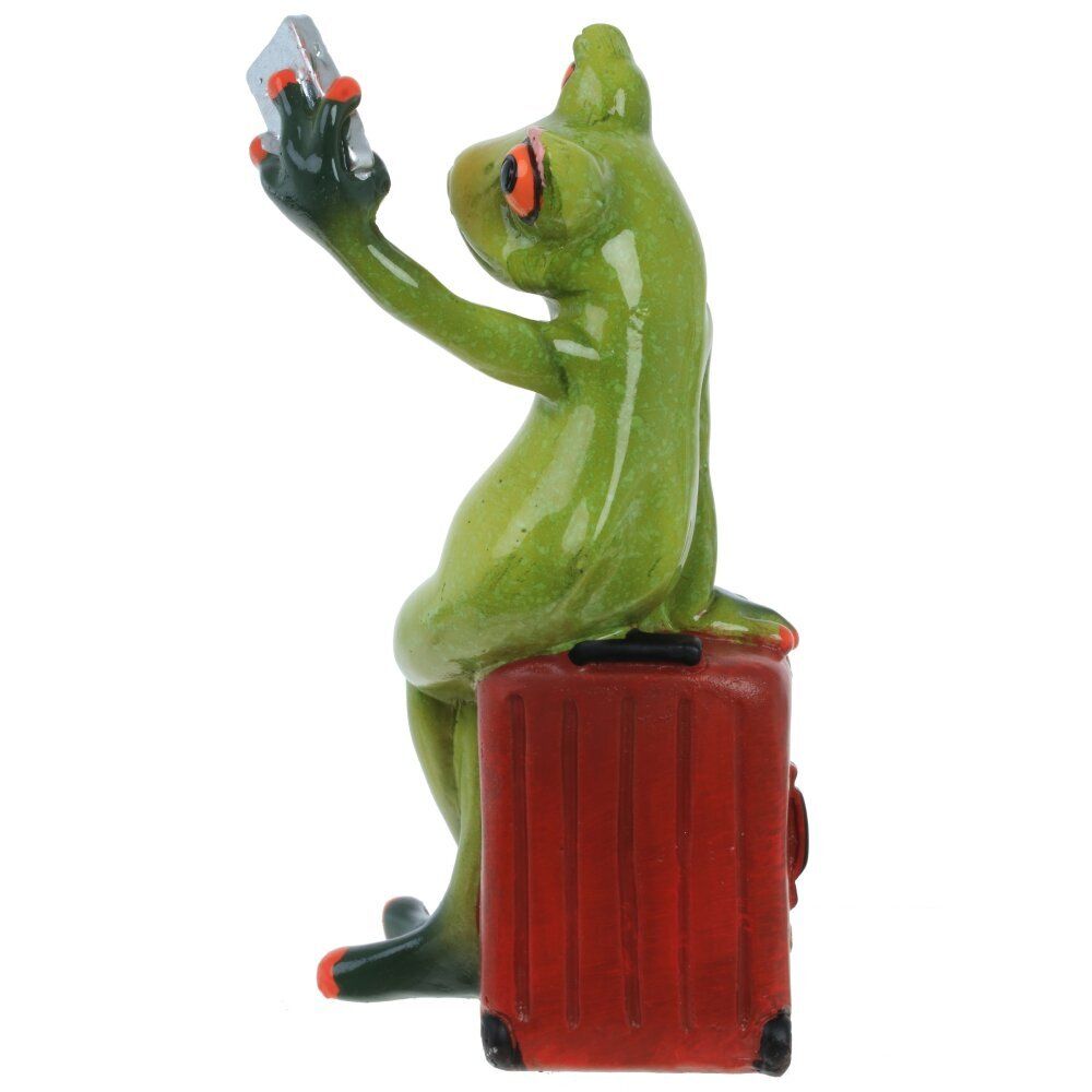 GAEM Фигурка декоративная "Лягушка", L8 W10 H15,5 см
