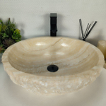 Раковина из оникса Erozy White EO-64306 50*42*15 0213