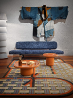 Стол Obon MOOOI керамика/terracotta 920х440х280h