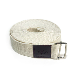 Ремень для йоги хлопковый Nature длиной 400 см Рамайога