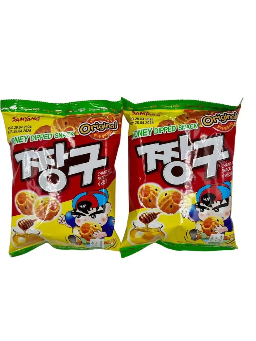 Снек тм Samyang "Чан Гу" со вкусом мёда