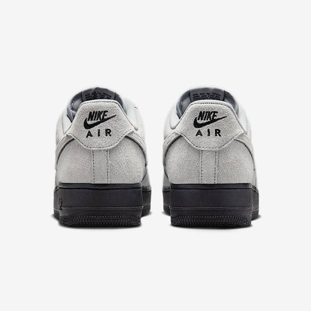 Nike Air Force 1 Low Light Smoke Grey Suede Black