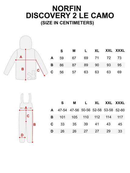 Костюм зимний Norfin DISCOVERY 2 LE CAMO M