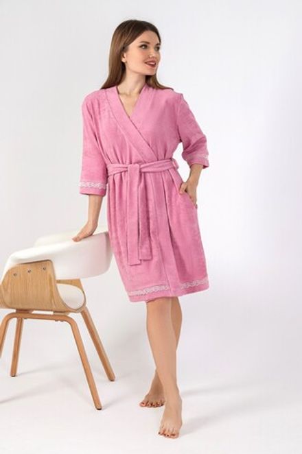 Халат Дрёма-3 Виотекс РОЗОВЫЙ