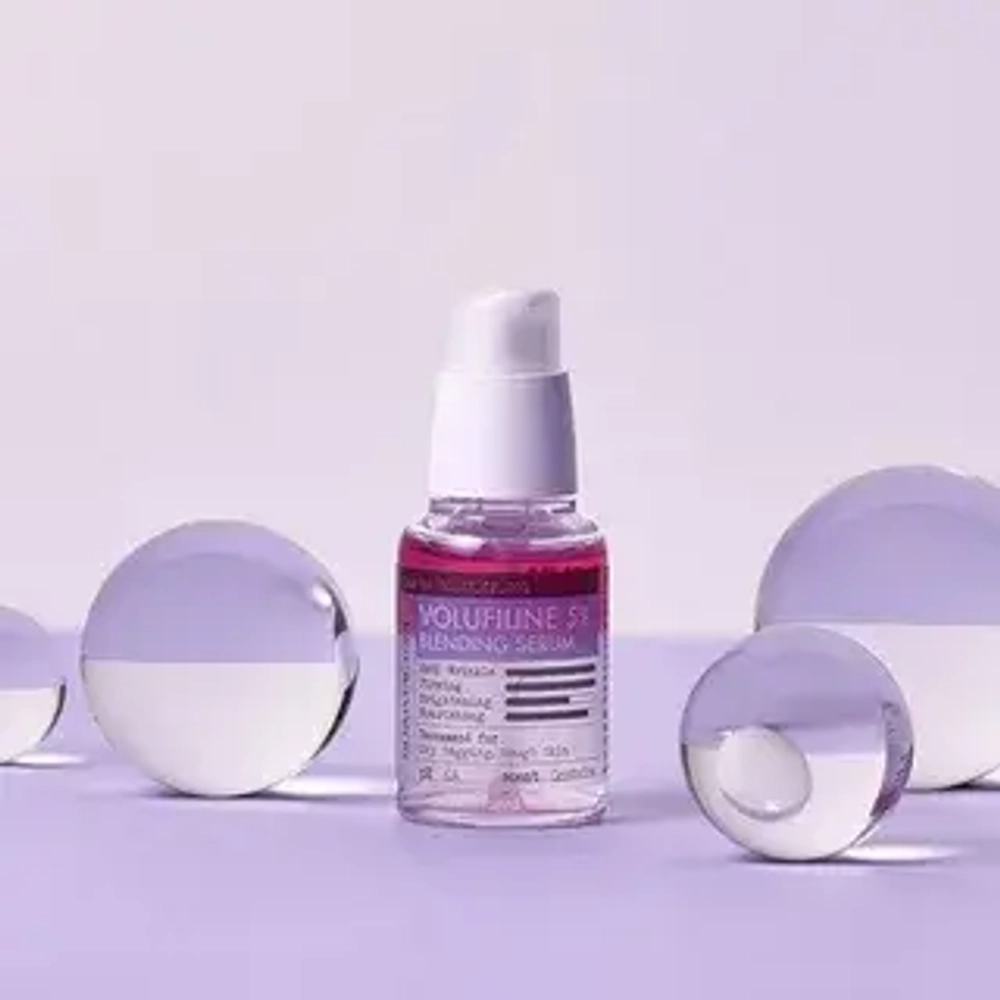 Derma Factory Антивозрастная двухфазная сыворотка для лица с волюфилином Volufiline 5% Blending Serum