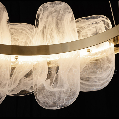 Люстра Cloyd COLD C1 / Ø60 см - латунь (арт.11517)