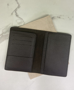 Кожаная обложка для паспорта DBR 15-38 темно-коричневый