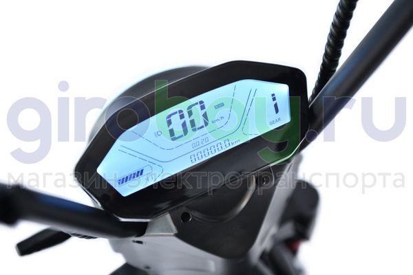 Электроскутер WHITE SIBERIA TRIKE MINI 1500W - Черный фото №24