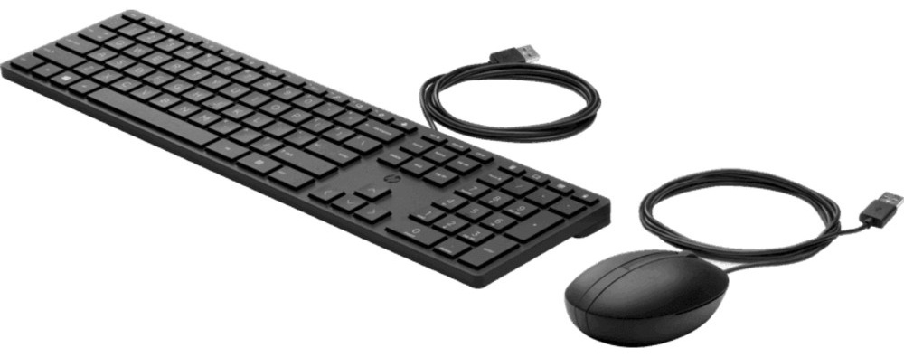 Клавиатура HP Wired 320MK 9SR36AA черный + мышь