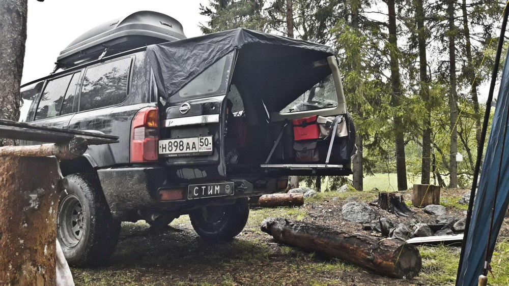 Комплект для крепления столика на панелях MOLLE