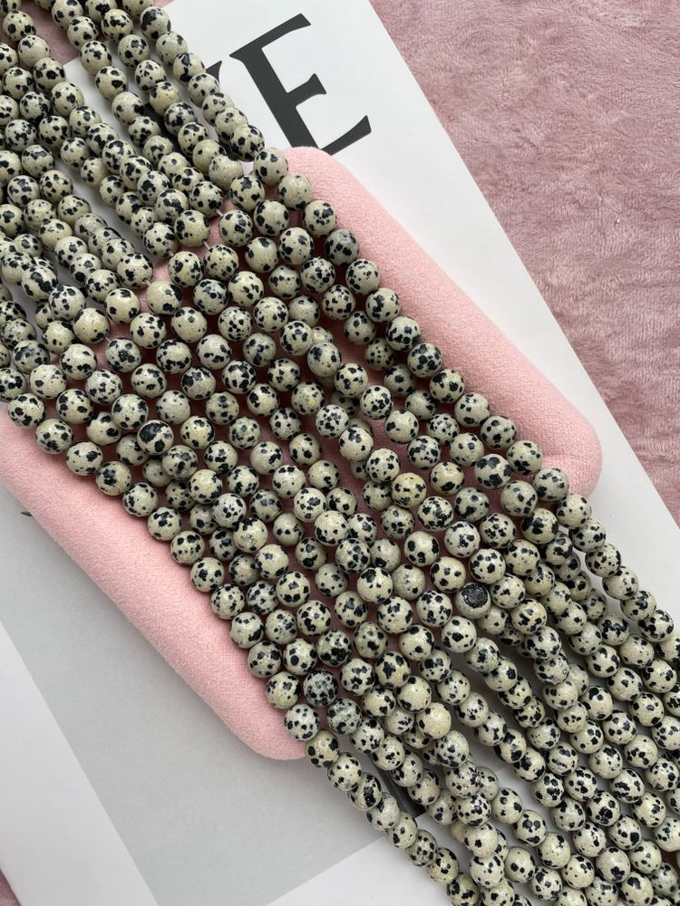 Нить бусин из яшмы 6,5мм