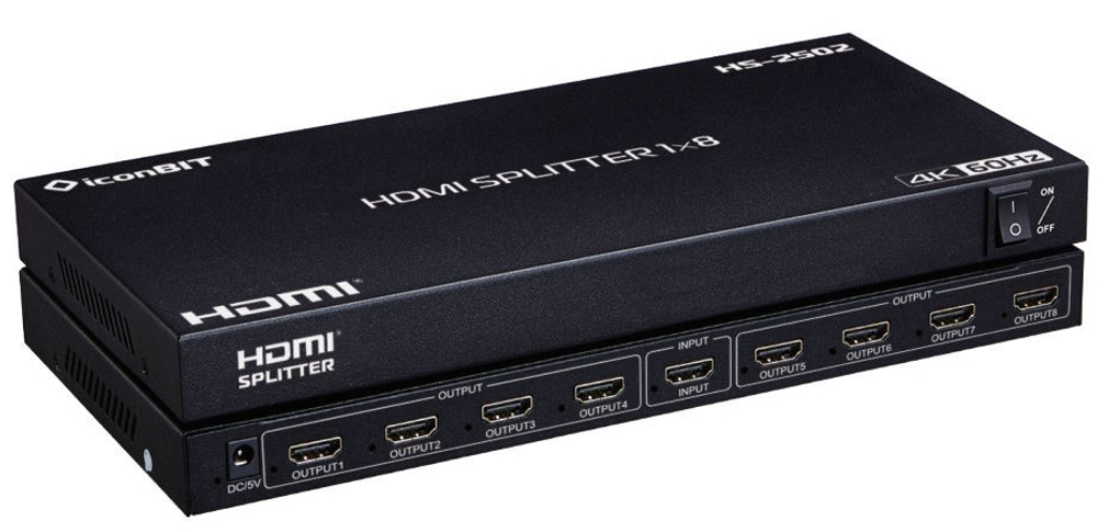 Усилитель-распределитель  IconBit HS-2502