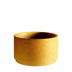Кашпо CYLINDER XL GOLD MAX D70 H75