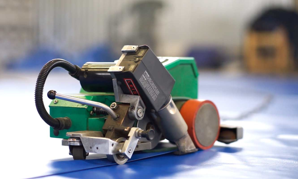 Тент двусторонний ПВХ (полог) негорючий без утеплителя 3х5 м (450-500 гр/м2)