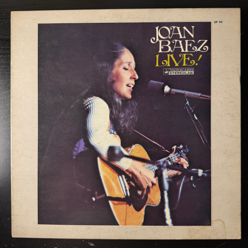 Joan Baez ‎– Live! (Япония 1972г.) Т
