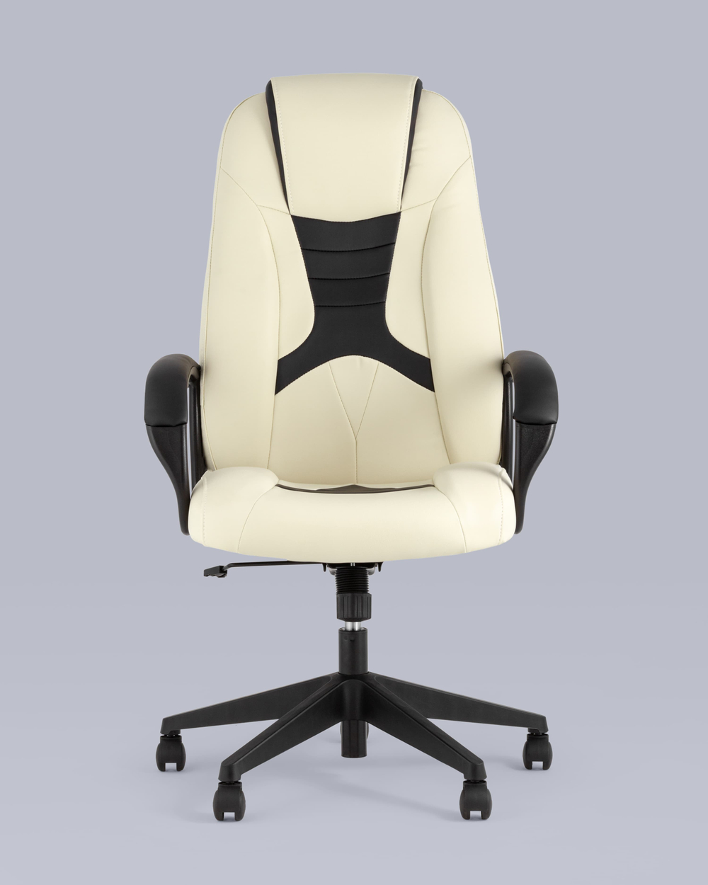 Кресло игровое TopChairs ST-CYBER 8 белый/черный