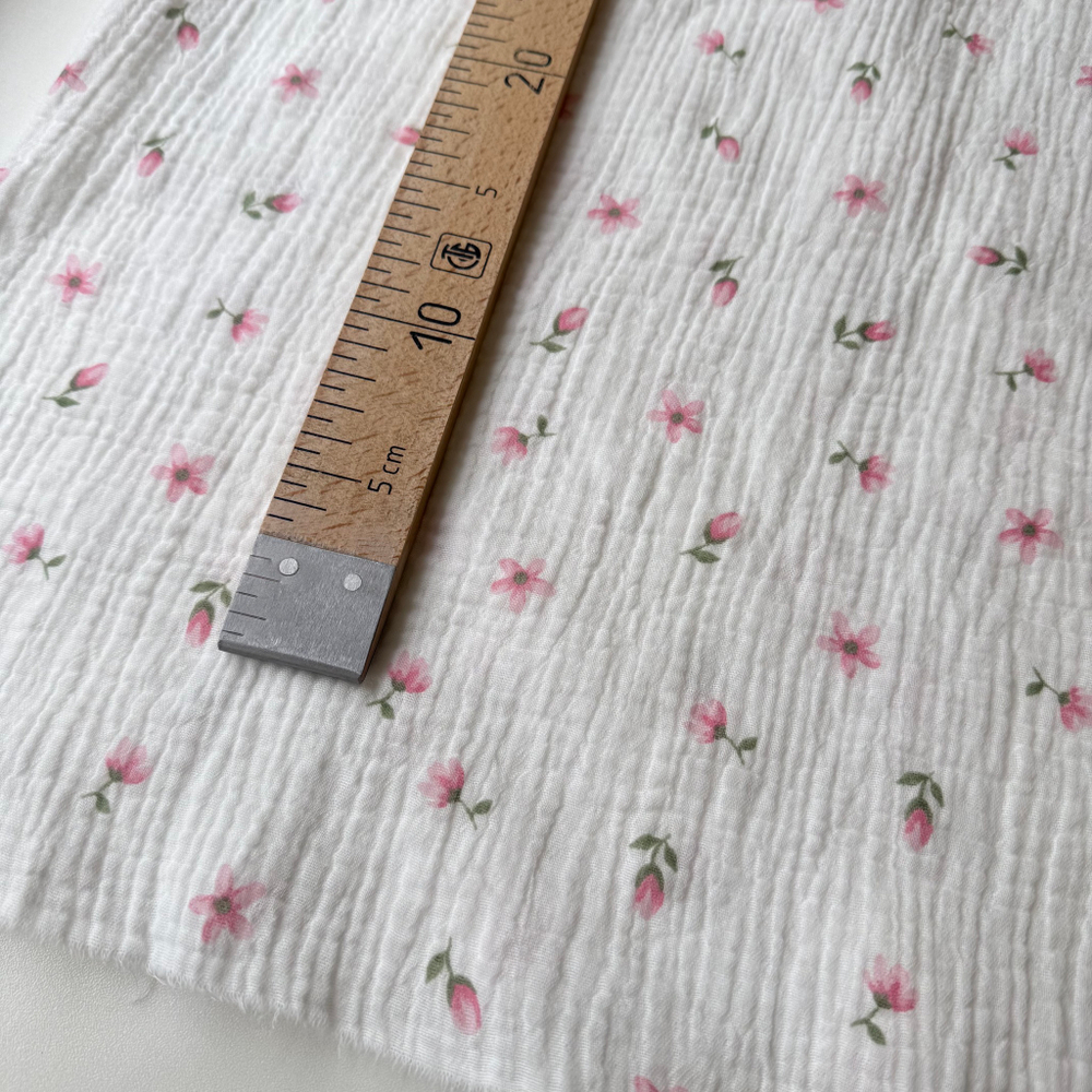 Муслин Мелкие тюльпанчики