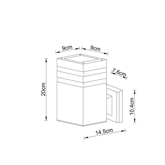 Уличный настенный светильник Arte Lamp Heather A4413AL-1BK