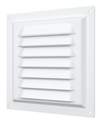 Решетка вентиляционая вытяжная стальная с покрытием полимерной эмалью 150*300