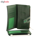 Комплект женский кошелек и ключница Barez Leather натуральная кожа Иран DS60 333