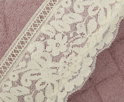 Коврик для ванной Валансье розовый от Old Florence