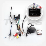 Магнитола для Jeep Compass 2 2016-2022 - FarCar BX877 монитор 13" 2K QLED на Android 13, TS10, 6+128, CarPlay, 4G SIM-слот