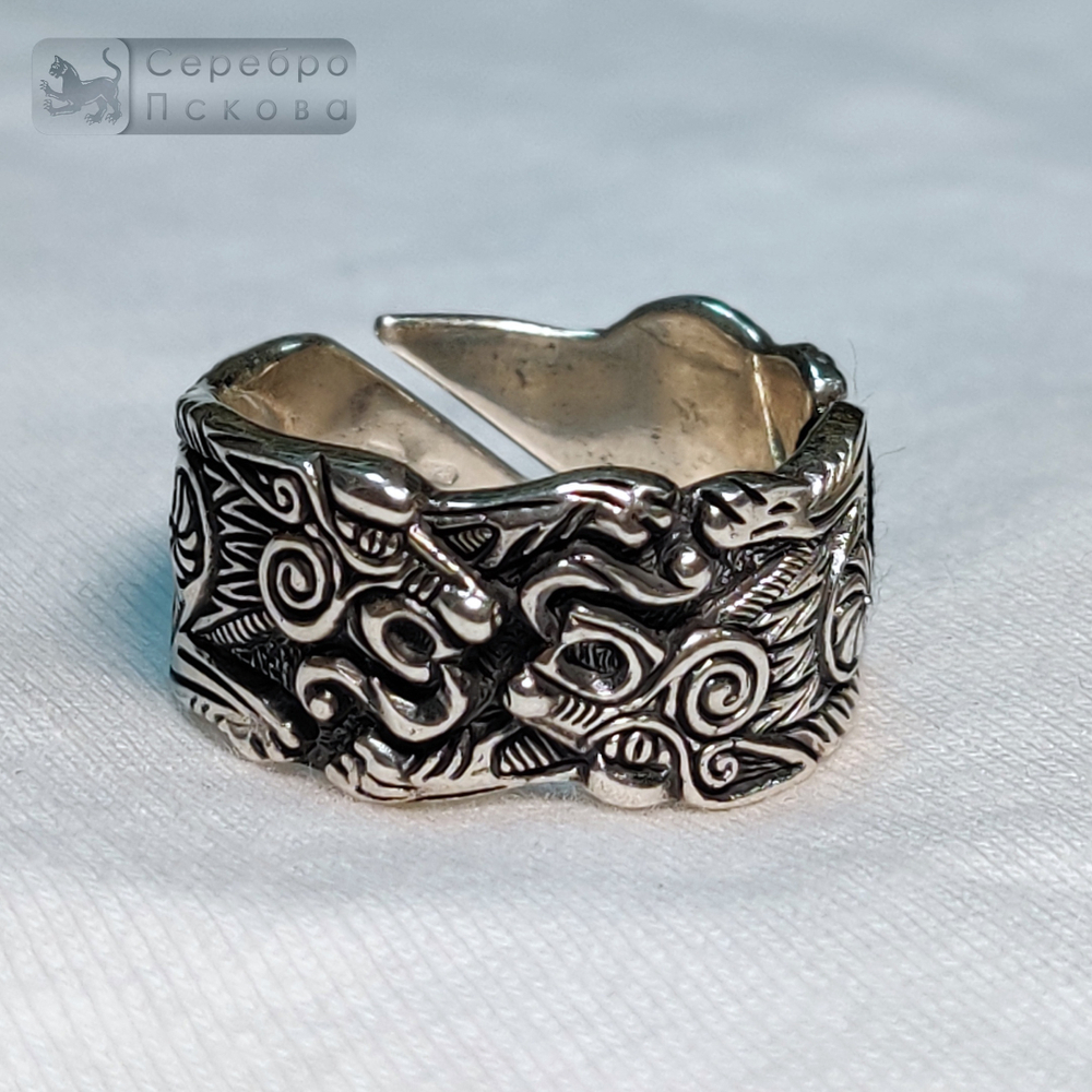 Кольцо "Волки Одина"