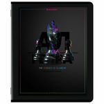 Тетради предметные, КОМПЛЕКТ 12 ПРЕДМЕТОВ, 48 л., матовая ламинация, лак, BRAUBERG "MAJESTIC BLACK", 405177