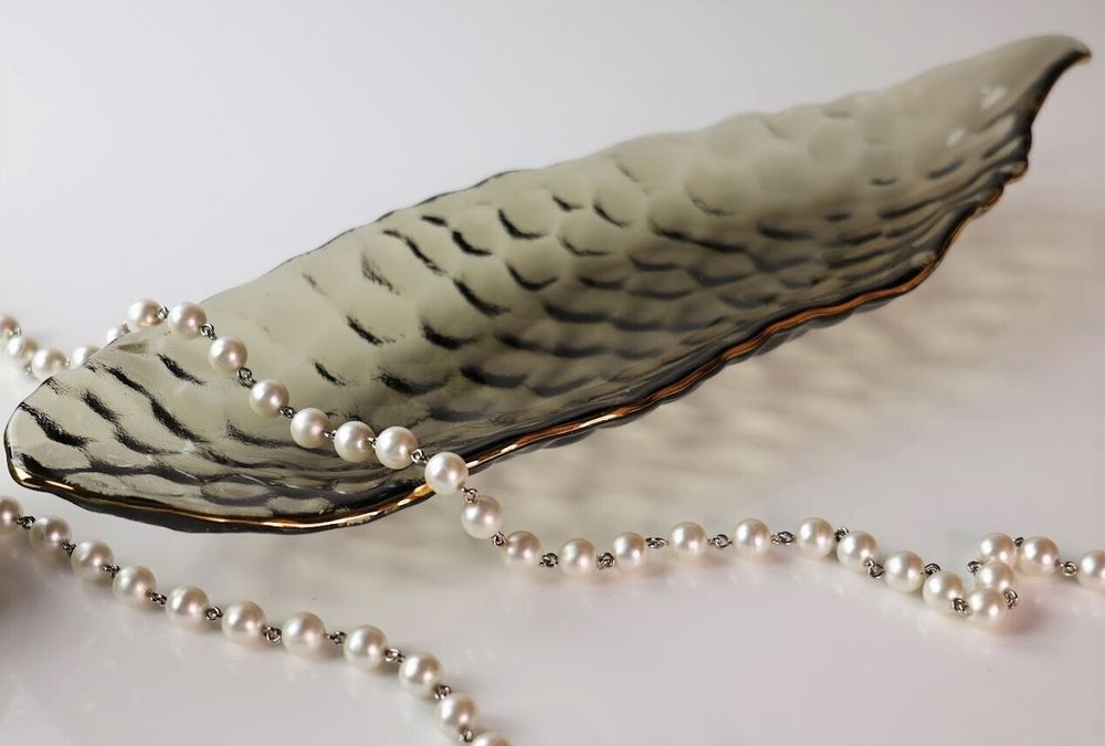 Lenardi 588-581 Блюдо 38х12,5х4,5см в под.уп.(х12)Стекло