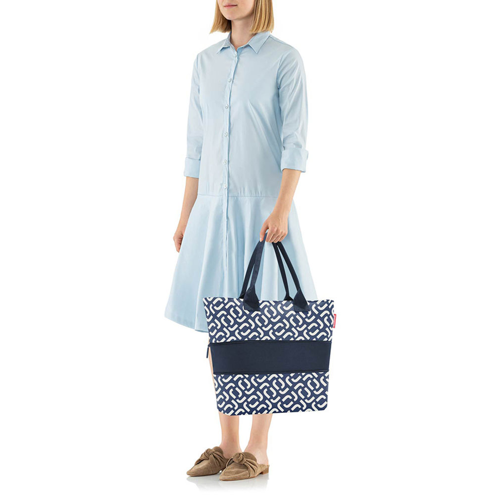 Сумка shopper e1 signature navy