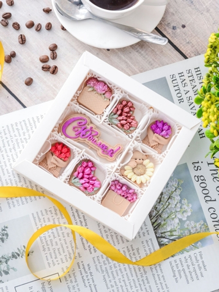 Набор "Весенний" с юбилеем