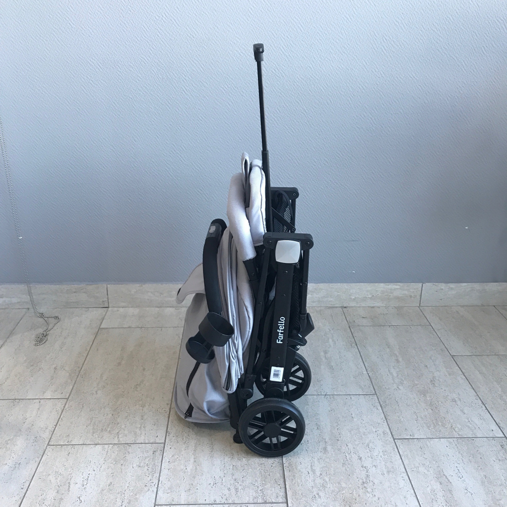 Kоляска детская прогулочная Farfello Comfy Go Comfort (Grey/Серый CG-005)