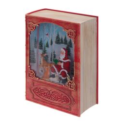 GAEM Изделие декоративное "Книга" (подсвет, вьюга 3хАА н/п), L13 W7 H19 см