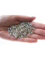 Стразы холодной фиксации стекло Crystal AB ss12