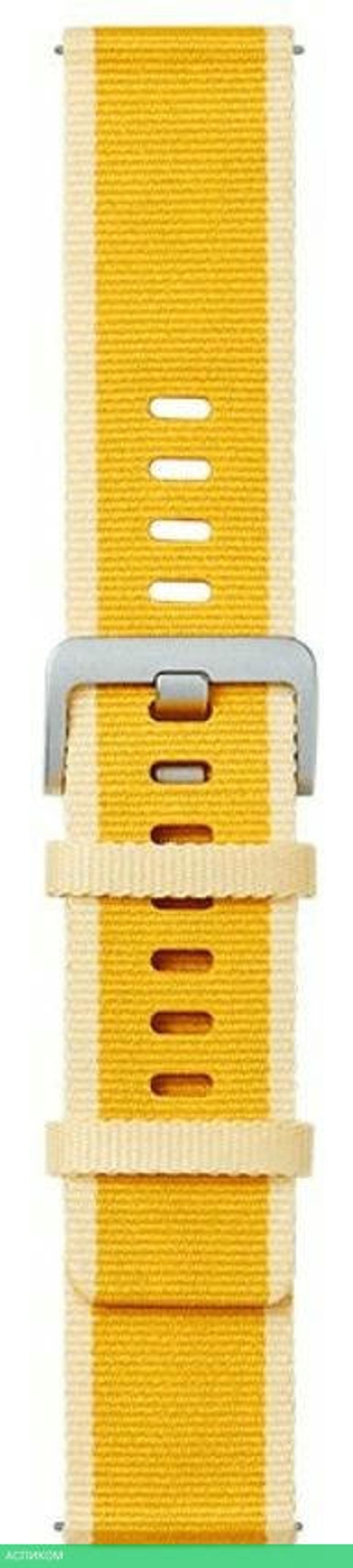Ремешок для умных часов Xiaomi Watch S1 Active Braided Nylon Strap Maize Yellow (BHR6212GL)