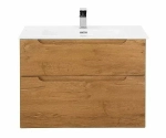 Тумба с раковиной BelBagno ETNA H60 2C 80 Rovere Nature