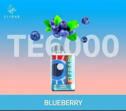 Elf Bar TE6000 - Blueberry (5% nic)