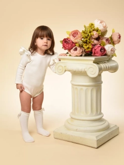 Боди с кружевной спинкой