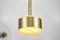 Подвесной светодиодный светильник Lumina Deco Neroni LDP 6016-3+1 GD