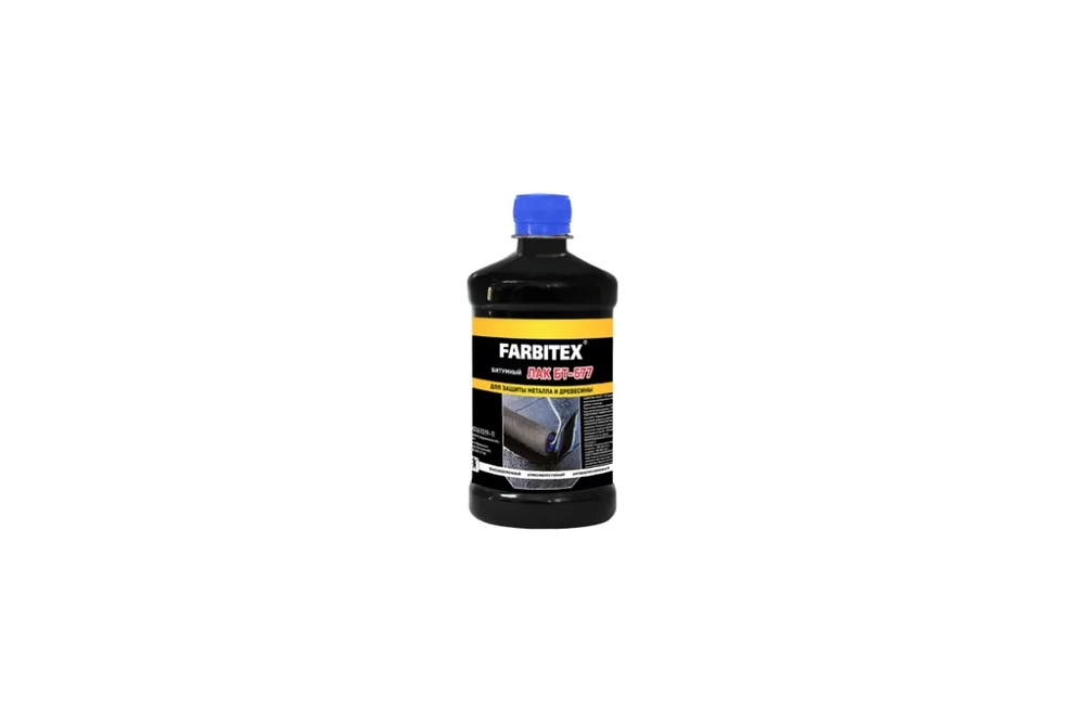 Лак битумный БТ-577  0,5л FARBITEX