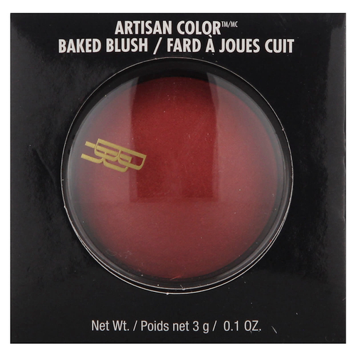 Black Radiance, Artisan Color, запеченные румяна, оттенок 8305 «Теплый ягодный», 3 г (0,1 унции)