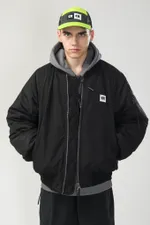 Бомбер CODERED Зимний Bomber Wide Черная